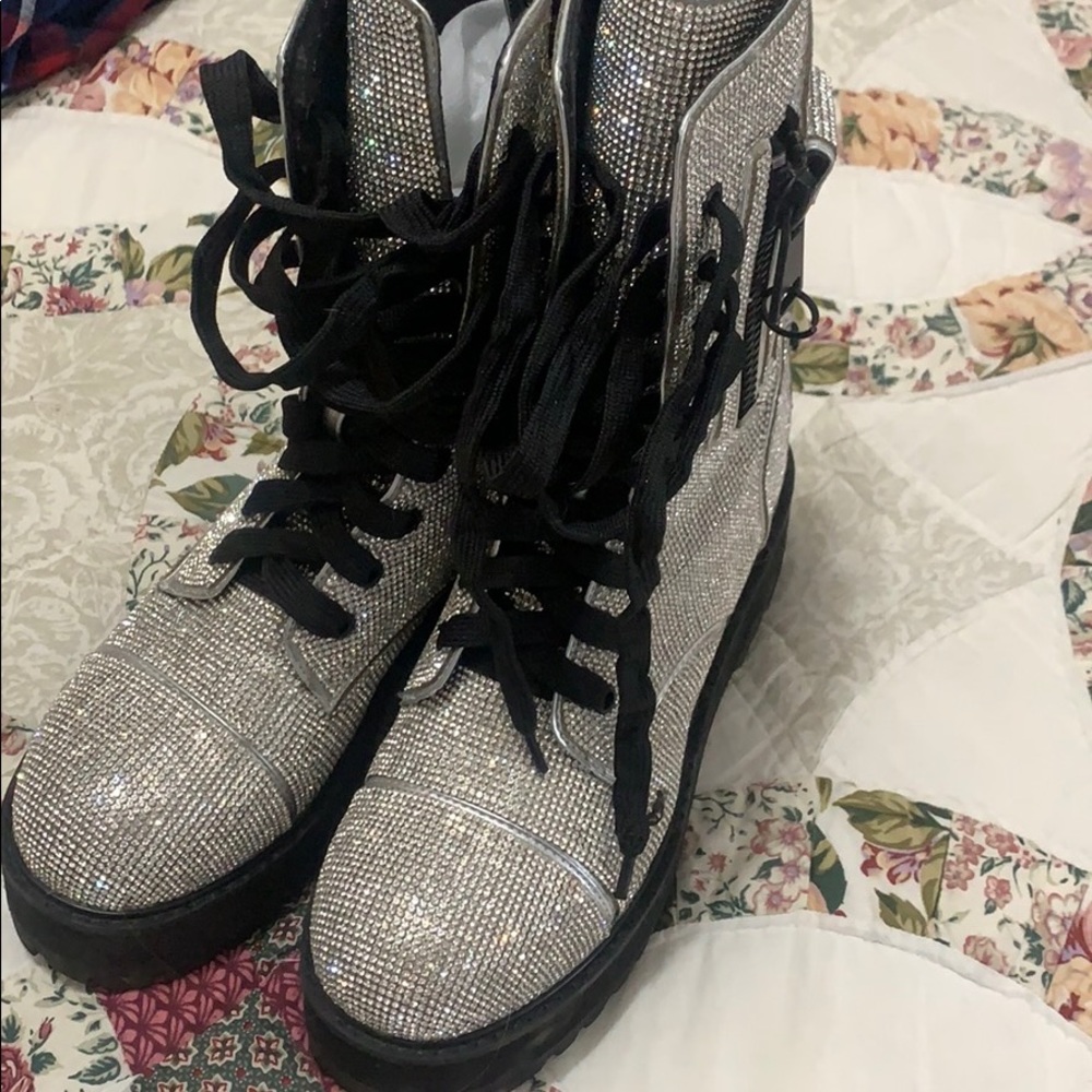 Dolls Kill Billionaire Bling Boots